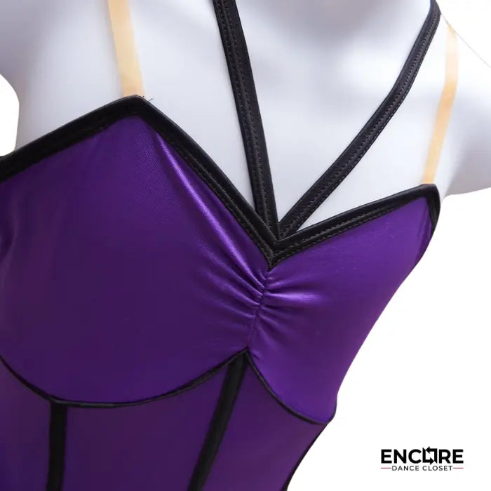 Purple Twirl  dress