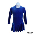Royal Velvet Elegance  dress