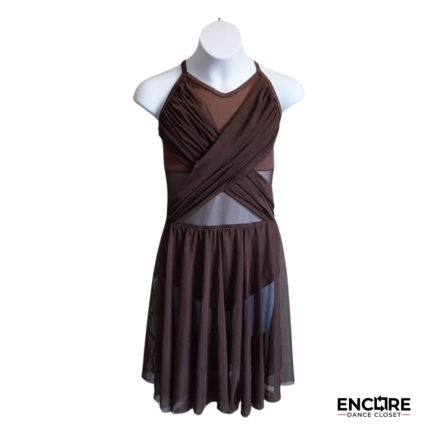 Earthy Mesh Dress