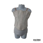 Ivory Corset Ensemble  two piece