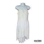 Simple Grace White Mesh Dress  dress