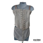 Ivory Corset Ensemble  two piece