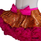 Pink & Orange Tutu Delight  two piece