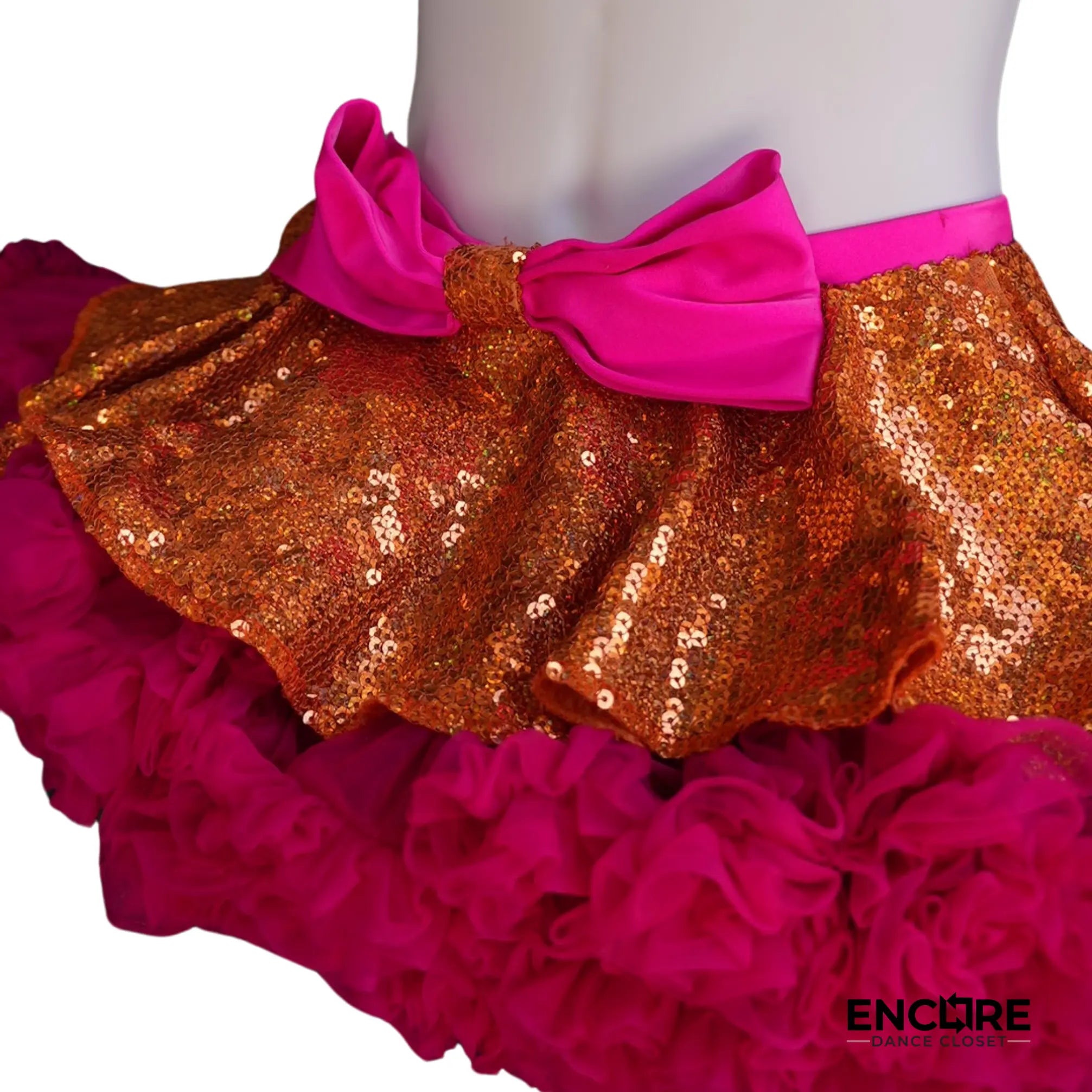 Pink & Orange Tutu Delight  two piece
