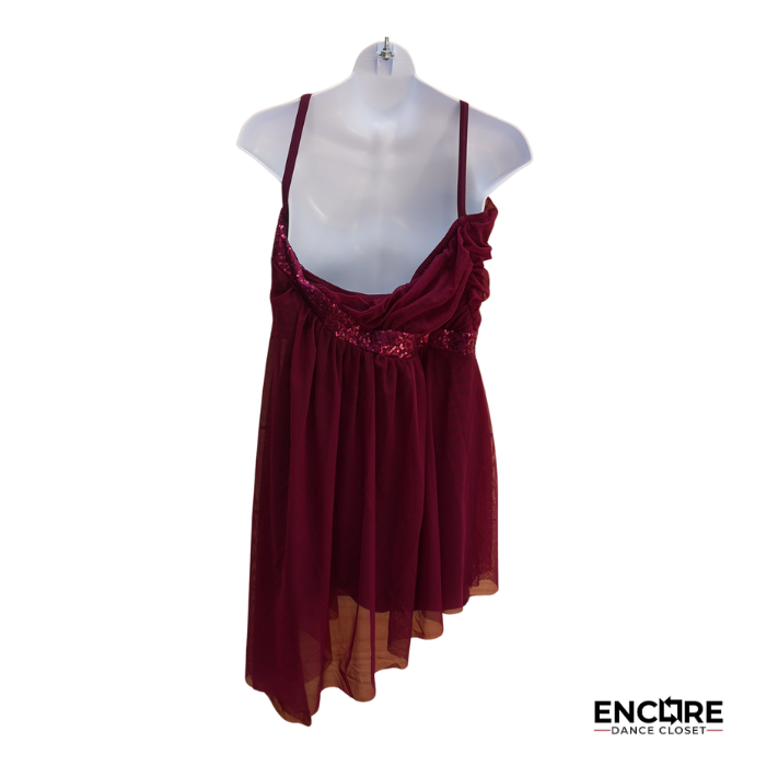 Burgundy Grace Dress