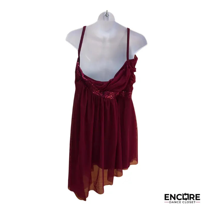 Burgundy Grace Dress  dress