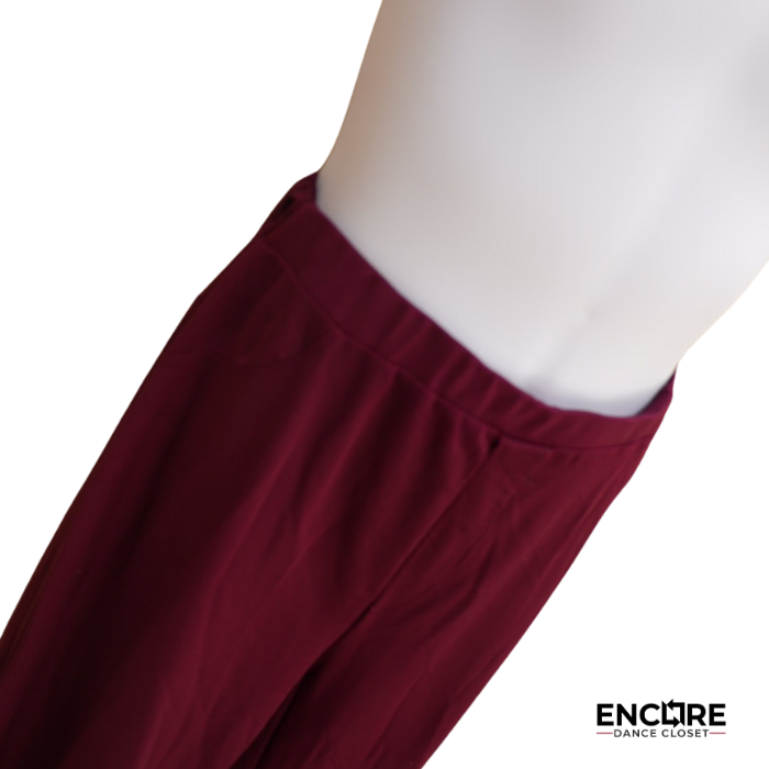 Burgundy Luxe Pants