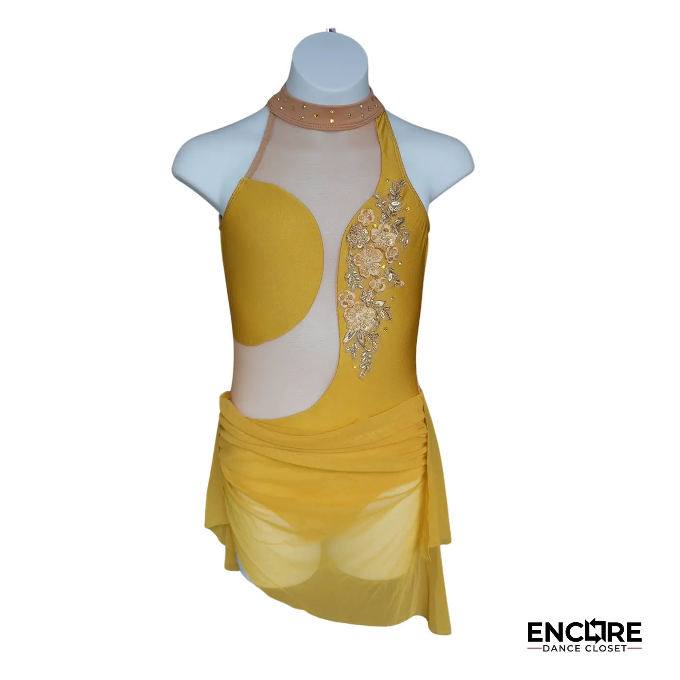 Golden Bloom Leotard  leotard