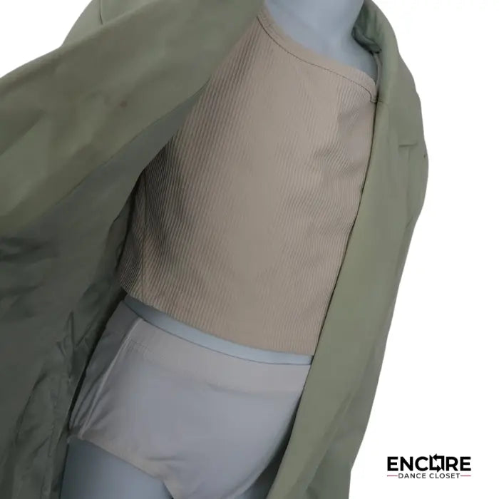 Mint Blazer Pedestrian Look  two piece