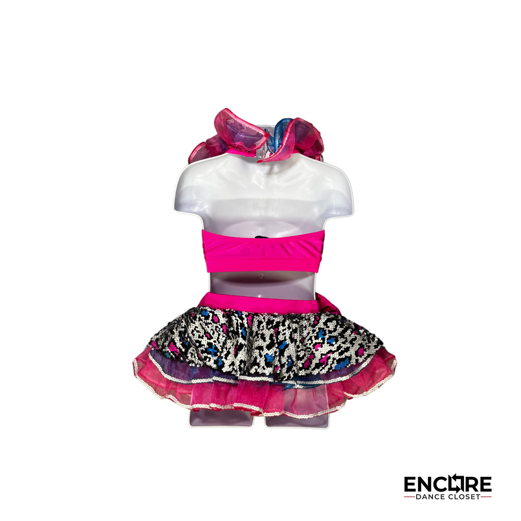 Fun Pink Tulle Two-Piece Costume - Encore Dance Closet