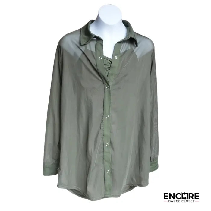 Olive Sophistication Set  biketard