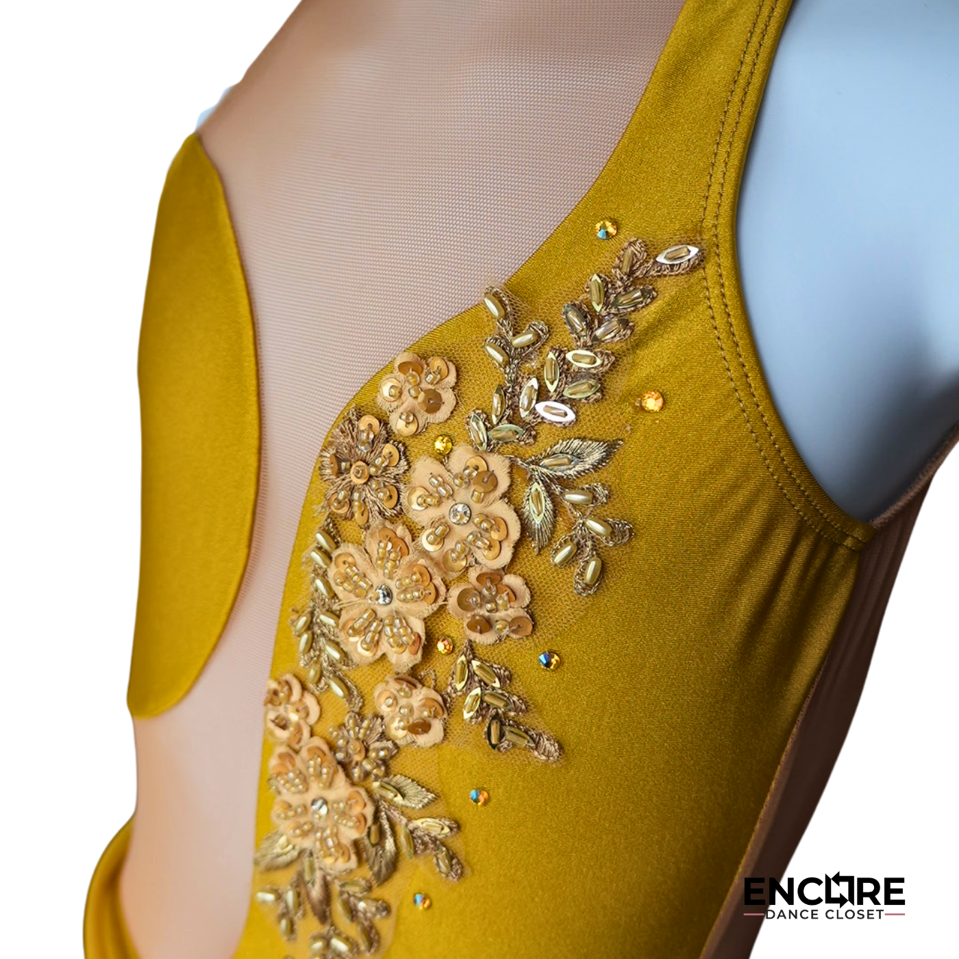 Golden Bloom Leotard