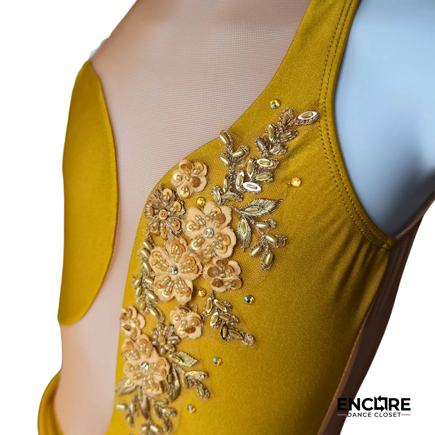 Golden Bloom Leotard  leotard