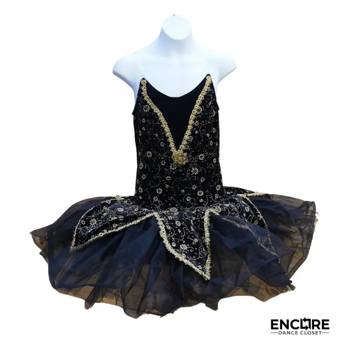 Golden Spotlight Tutu  dress