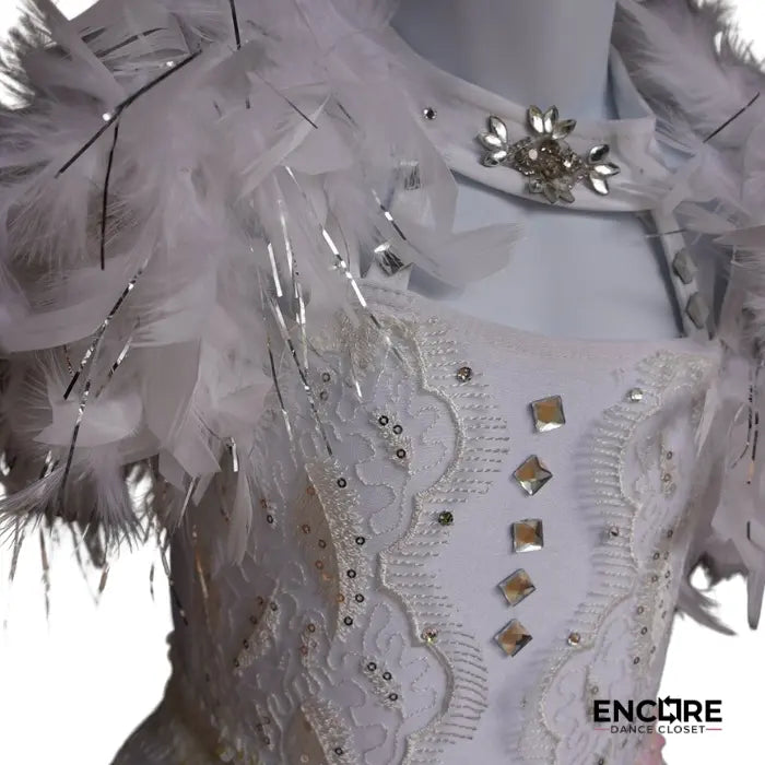 Feathered Angel Costume  leotard
