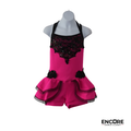 Hot Pink & Black Jazz Costume  dress