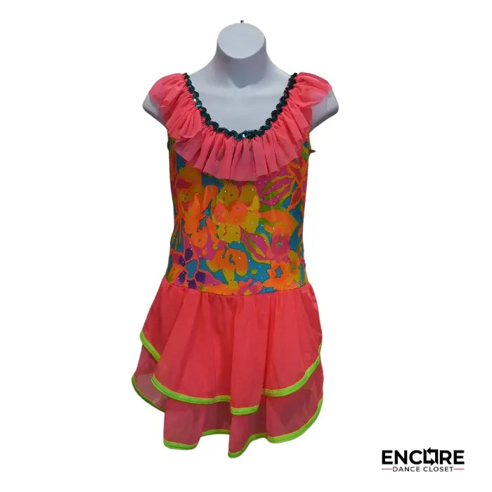 Neon Rumbera  dress