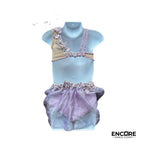 Lilac Leotard with Lyrical Skirt & Rhinestone Detailing  leotard