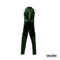 Green Velvet Garden Unitard  unitard
