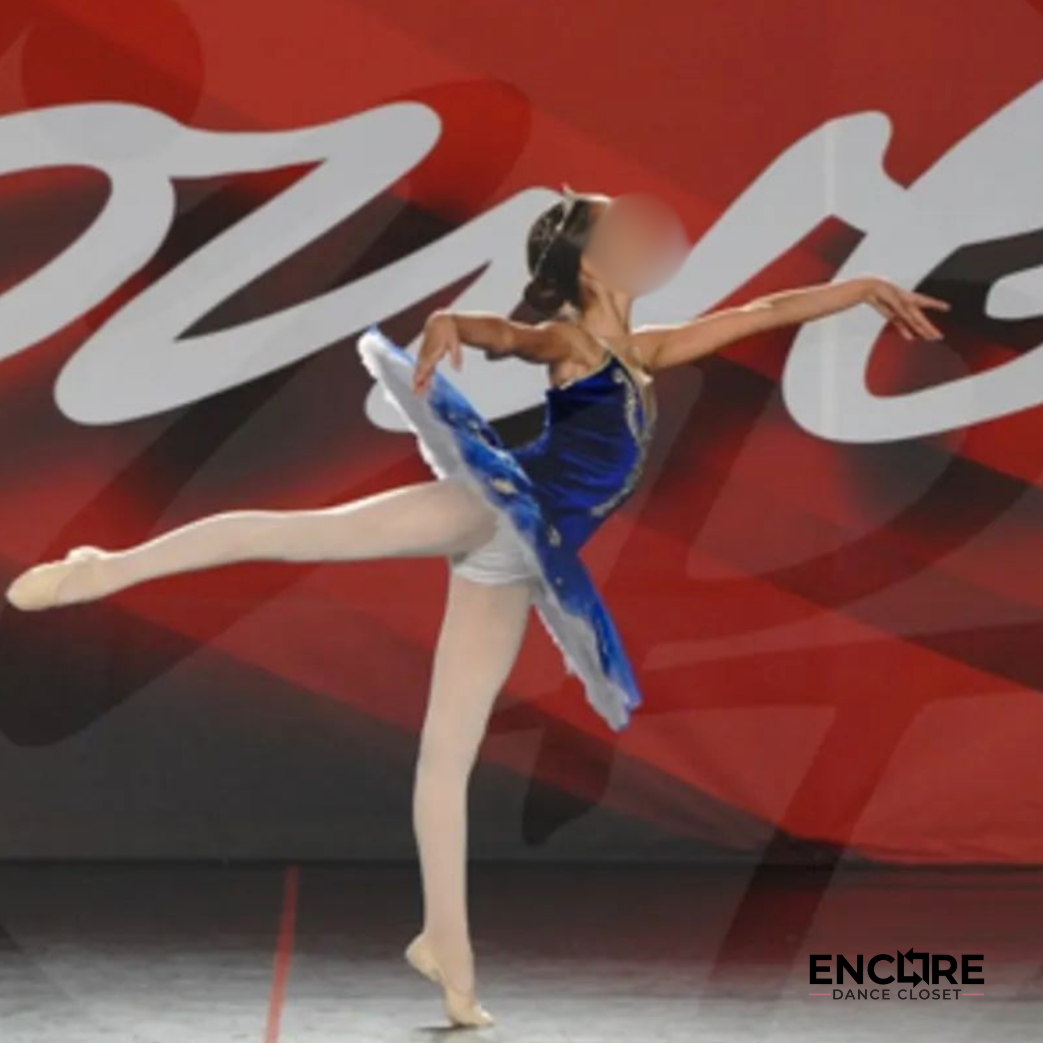 Royal Blue Ballet Tutu - Encore Dance Closet