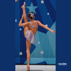 Lilac Leotard with Lyrical Skirt & Rhinestone Detailing  leotard