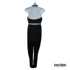 Black Halter Crop Top & Pant Costume  two piece