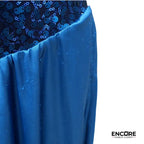 Midnight Blue Sequin Lyrical Costume  dress