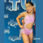 Lilac Leotard with Lyrical Skirt & Rhinestone Detailing  leotard
