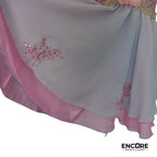 Pastel Blue & Pink Lace Dress  dress