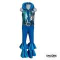 Turquoise Disco Fever  unitard