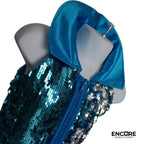 Turquoise Disco Fever  unitard