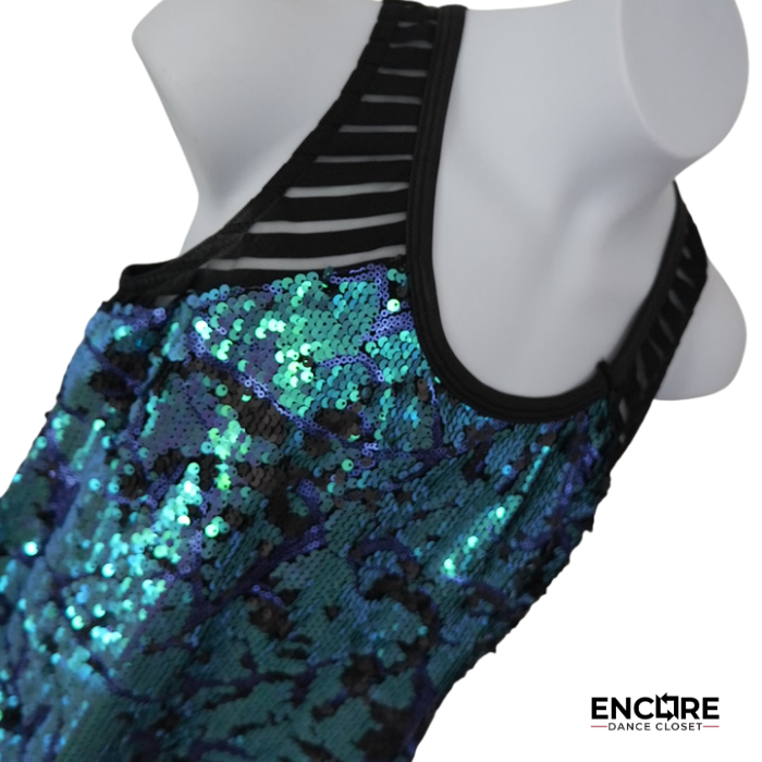 Ocean Shimmer Contemporary Costume Set  two piece