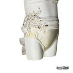 Elegant White Costume  leotard
