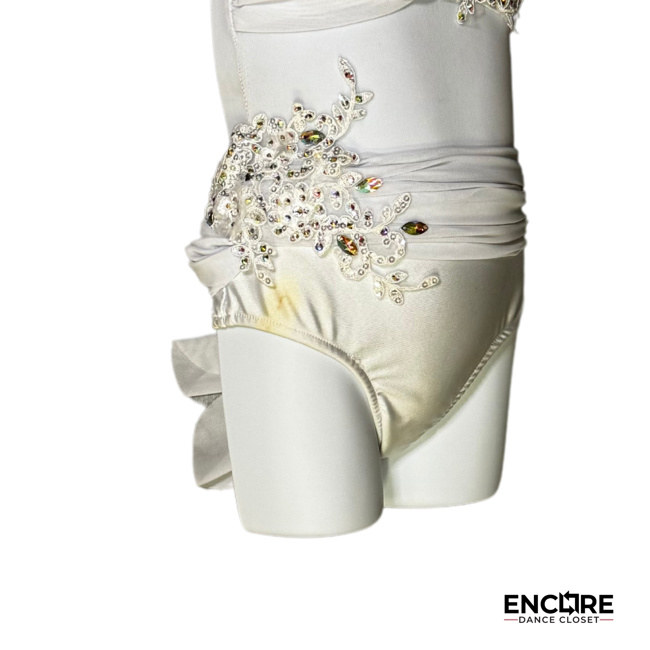 Elegant White Costume - Encore Dance Closet