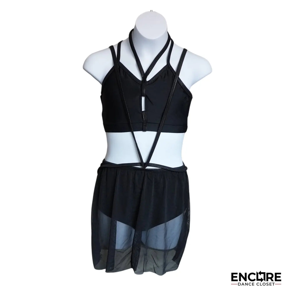 Foil Black Chic  two piece
