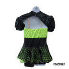 Green Sequin Costume with Bolero Jacket  dress