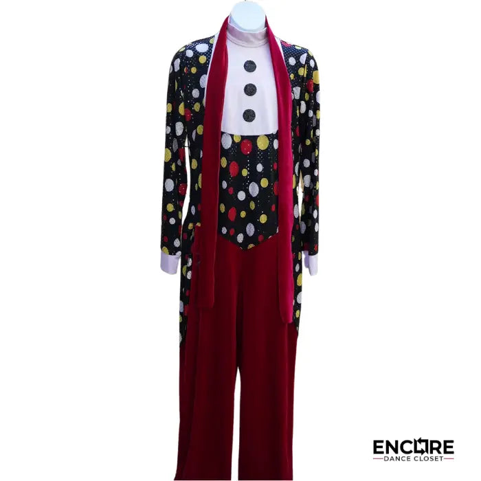 Whimsical Ringmaster Set  unitard