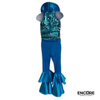Turquoise Disco Fever  unitard