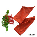 Neon Fringe Latin Set  two piece