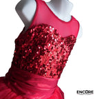 Red Radiance  dress