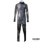 Abstract Smoke Mesh Unitard  unitard
