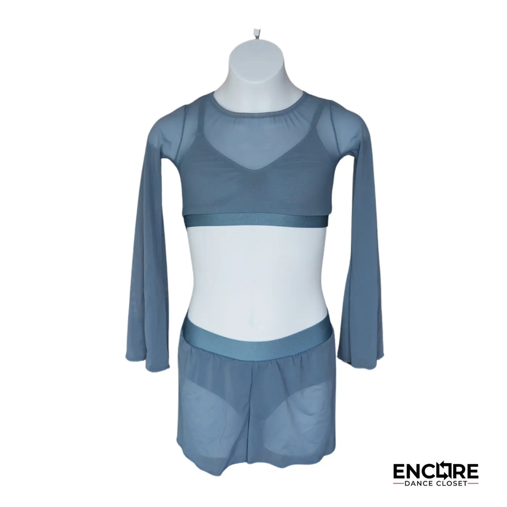 Effortless Grace Gray Two-Piece  two piece