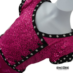 Hot Pink Polka Dot Character Dress  dress