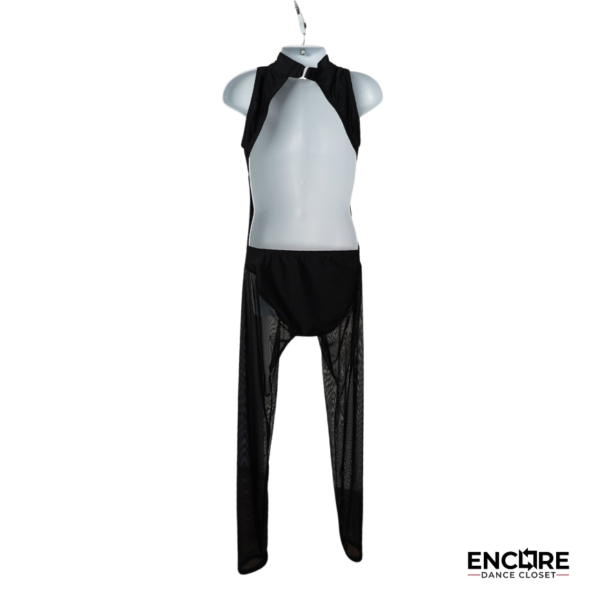 Black Mesh Unitard - Encore Dance Closet