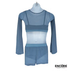 Effortless Grace Gray Two-Piece  two piece