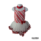 Candy Cane Tutu Dance Costume  dress
