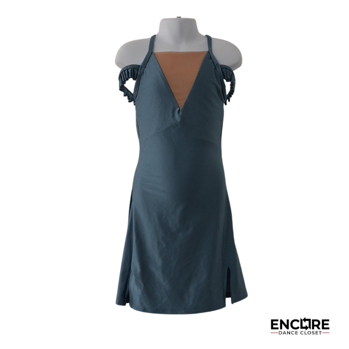 Slate Elegance Dress Set