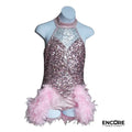 Feather Finesse  dress