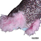 Feather Finesse  dress