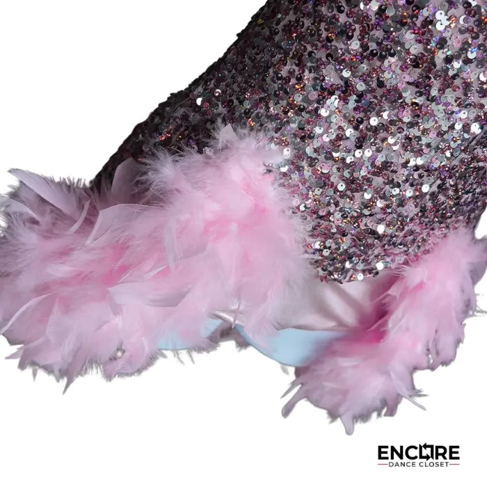 Feather Finesse  dress